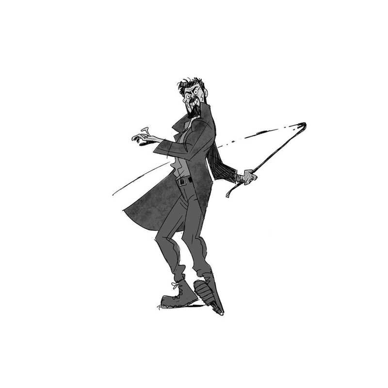 استیکر لپ تاپ و موبایل مدل سریال طرح پسران بوچر the boys billy butcher کد 2339