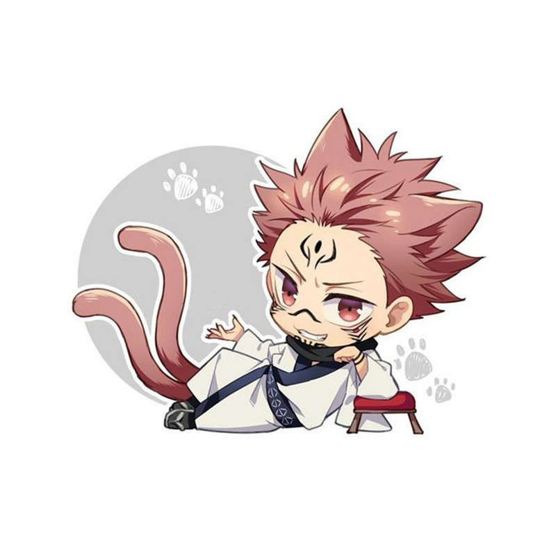 استیکر لپ تاپ و موبایل مدل انیمه طرح جوجوتسو کایسن ریومن سوکونا jujutsu kaisen ryomen sukuna کد 601