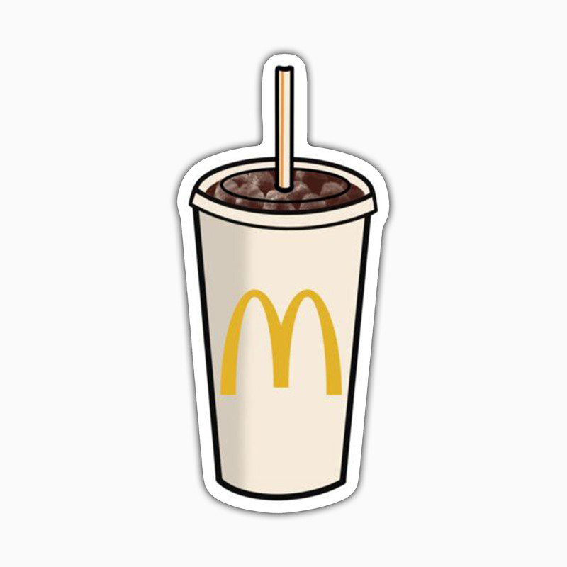 استیکر لپ تاپ و موبایل بووم طرح Diet Coke کد ZX067