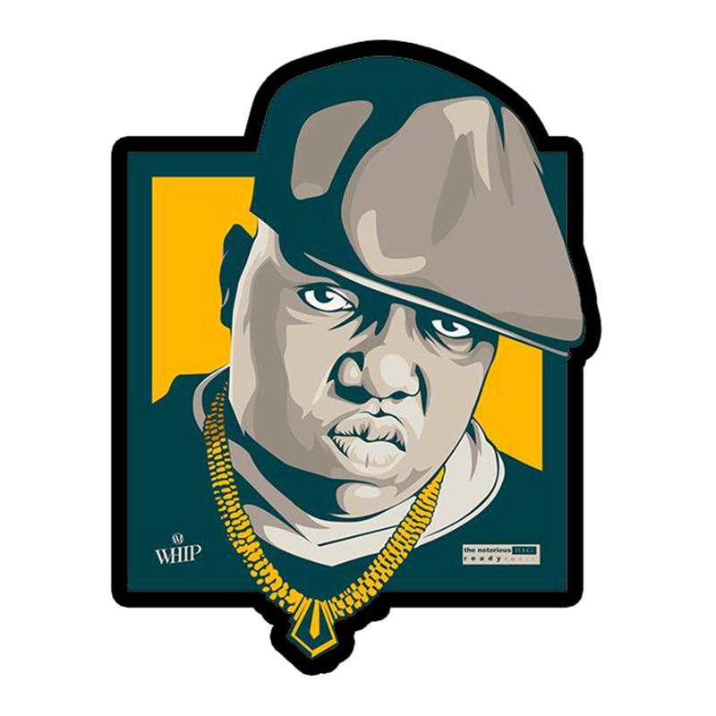 استیکر لپ تاپ طرح Biggie کد 1762