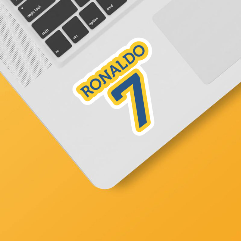 استیکر لپ تاپ و موبایل بووم طرح رونالدو کد MR2