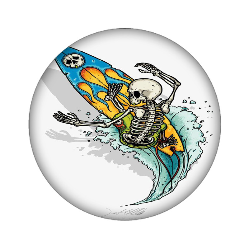 استیکر لپ تاپ طرح اسکلت کد 3954