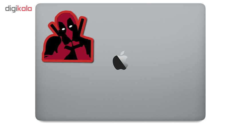 استیکر لپ تاپ طرح Deadpool Marvel کد STL982