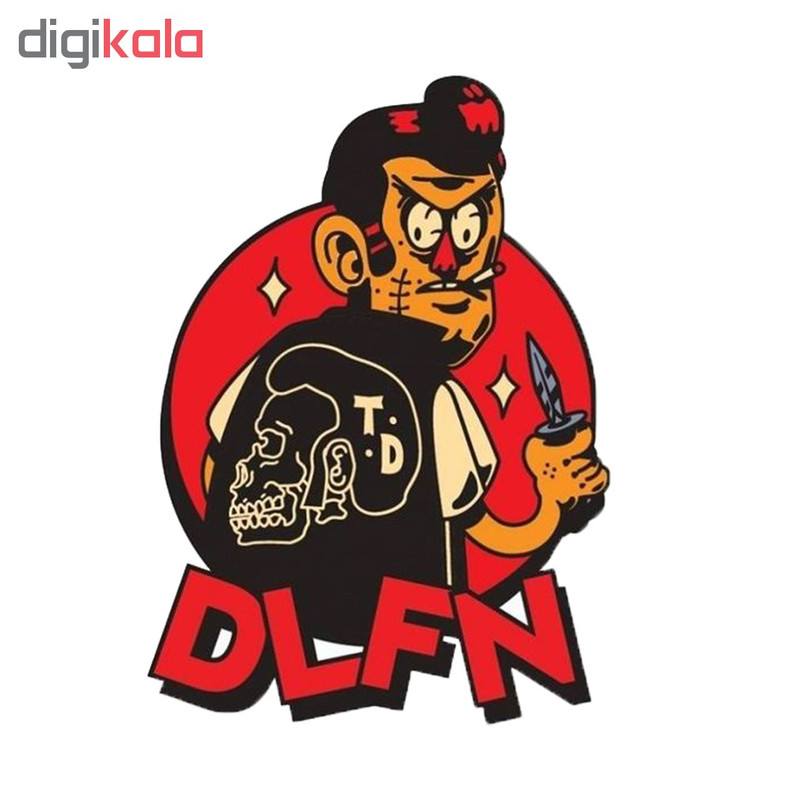 استیکر لپ تاپ طرح DLFN کد 343