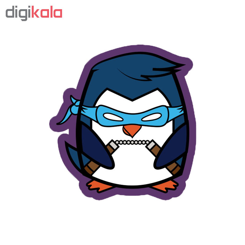 استیکر لپ تاپ طرح پنگوئن کد 402