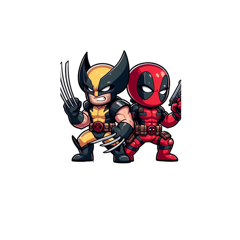 استیکر لپ تاپ و موبایل مدل سریال طرح Deadpool کد 2556