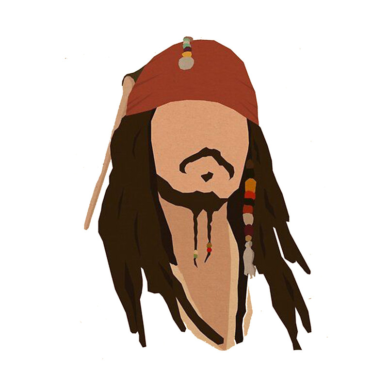 استیکر لپ تاپ و موبایل مدل سریال طرح دزدان دریایی کاراییب Pirates of the Caribbean کد 4343