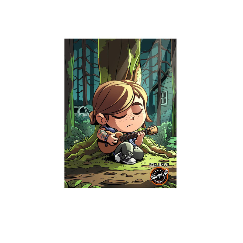 استیکر لپ تاپ و موبایل مدل بازی طرح لست اف اس the last of us کد 2139