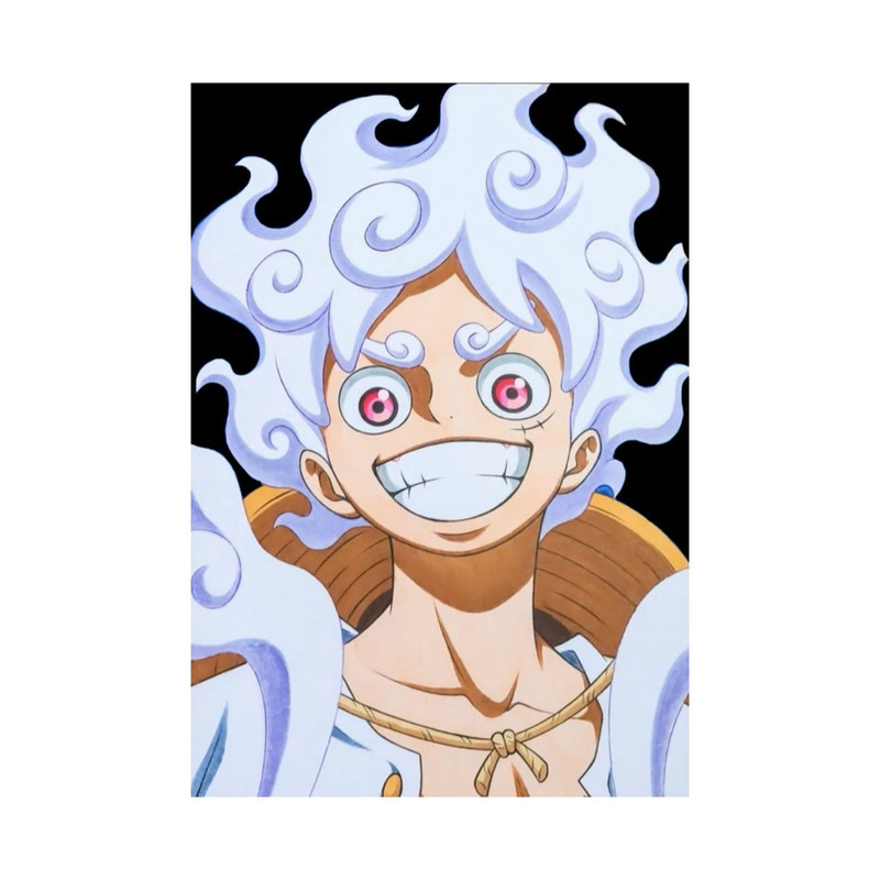 استیکر لپ تاپ و موبایل مدل انیمه طرح وان پیس مانکی دی لوفی one piece Monkey D Luffy کد 6290