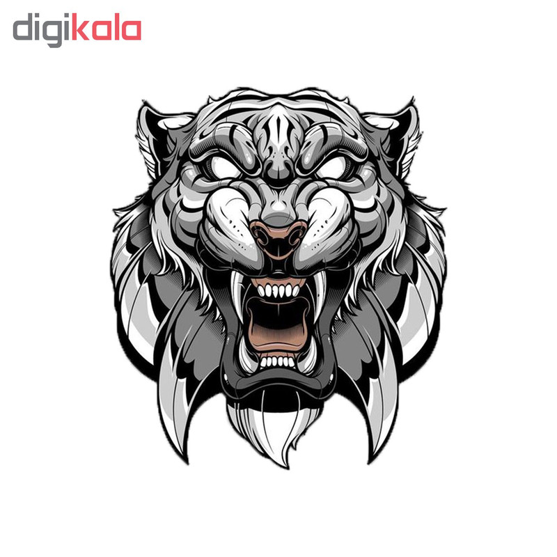 استیکر لپ تاپ طرح ببر کد 315