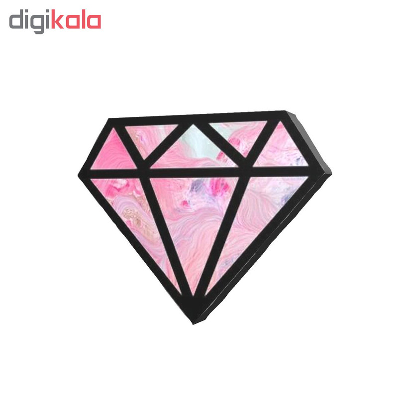 استیکر لپ تاپ طرح الماس کد 164