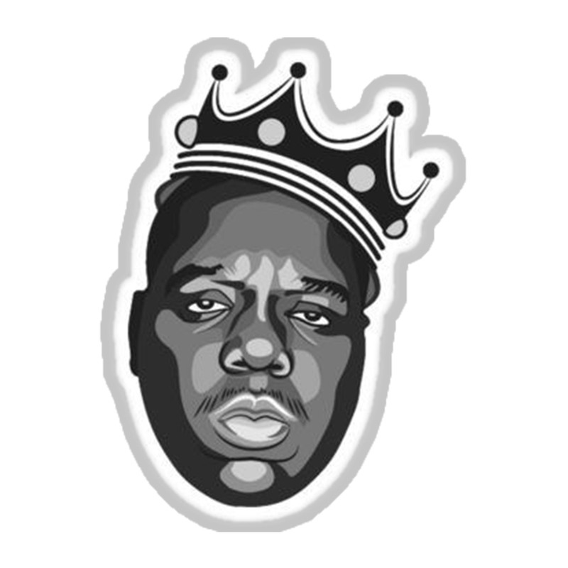 استیکر لپ تاپ طرح Biggie کد 1695
