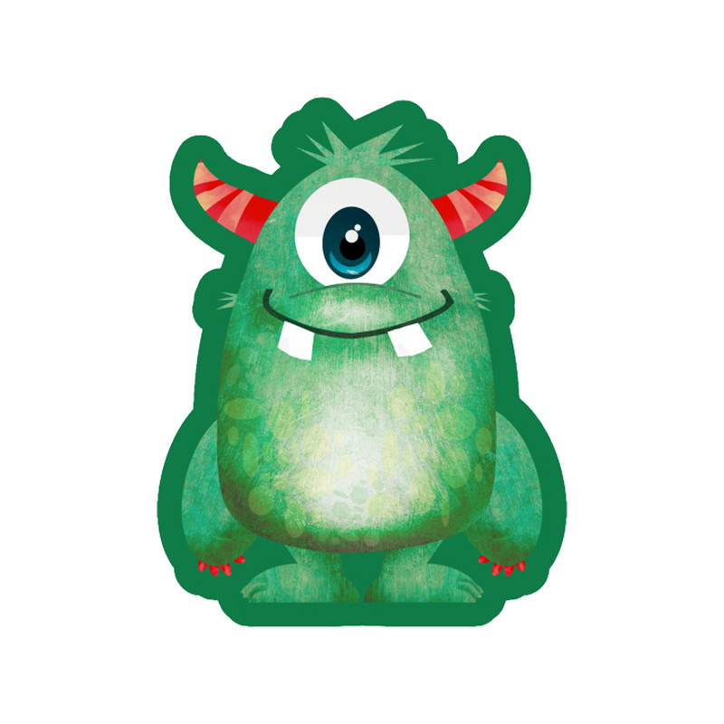 استیکر لپ تاپ طرح Monster کد STL567