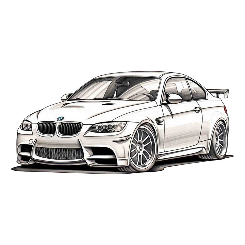 استیکر لپ تاپ مدل BMW کد 915