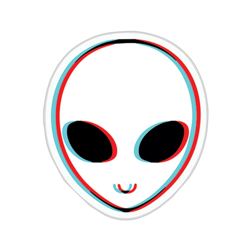 استیکر لپ تاپ مدل ufo31