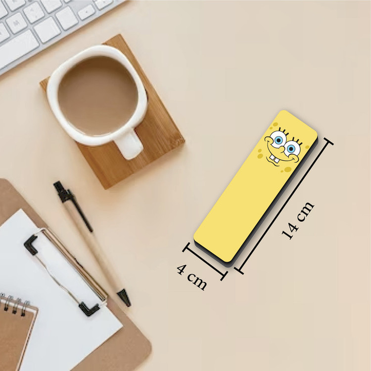 نشانگر کتاب مدل باب اسفنجی و دوستان طرح spongebob squarepants مجموعه 4 عددی