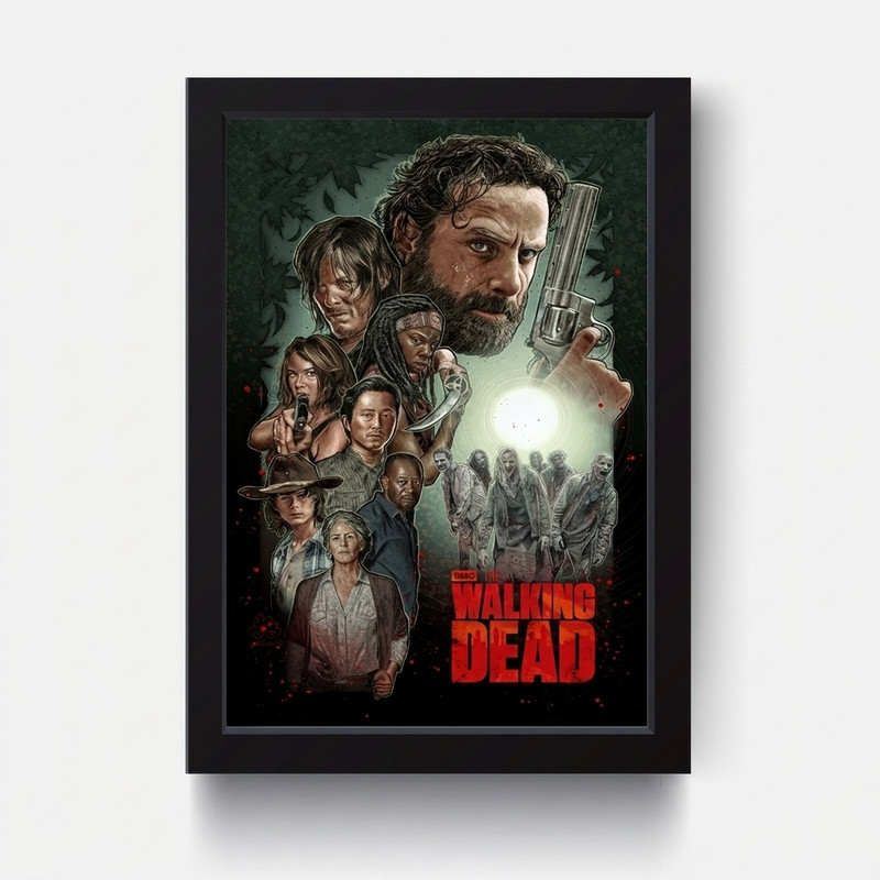 تابلو مدل واکینگ دد walking dead کد G14-22