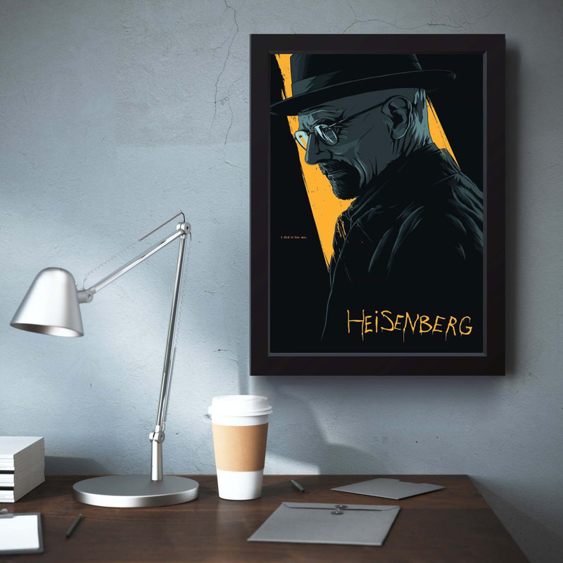تابلو مدل برکینگ بد Heisenberg کد S0126-b