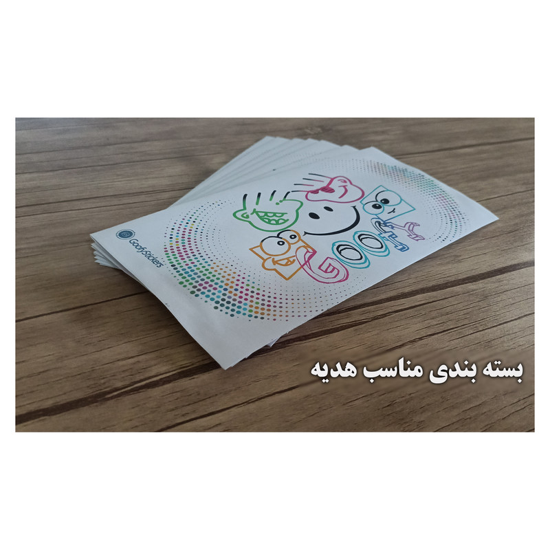استیکر لپ تاپ و موبایل گوفی طرح انیمه شیطان کش مدل Demon Slayer 10 مجموعه 4 عددی