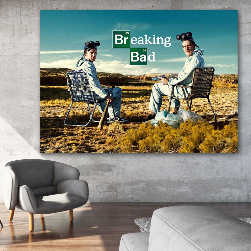 تابلو شاسی طرح Breaking Bad مدل Miscellaneous 0104