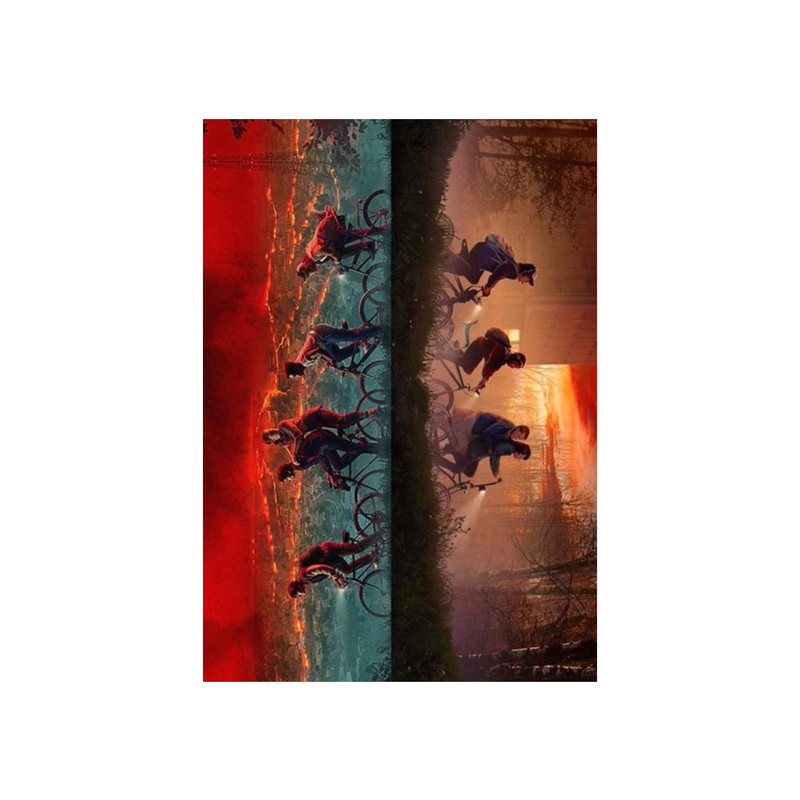 پوستر طرح سریال چیزهای عجیب مدل Stranger Things 11063