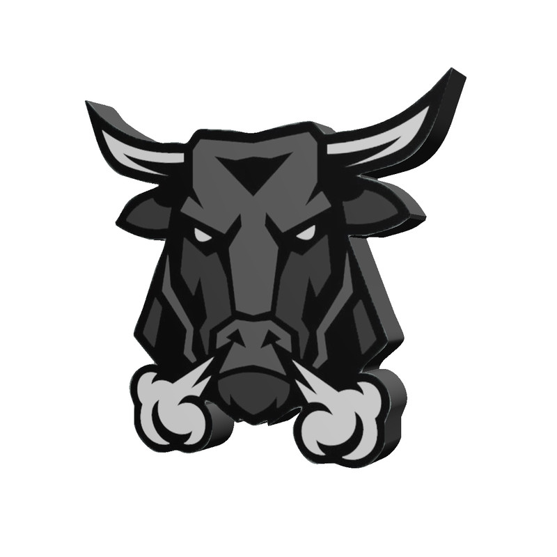 استیکر تزیینی موبایل طرح Bull کد 240