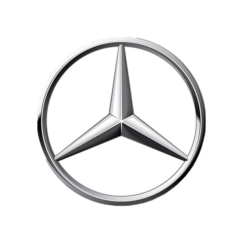 استیکر تزئینی موبایل طرح مرسدس بنز