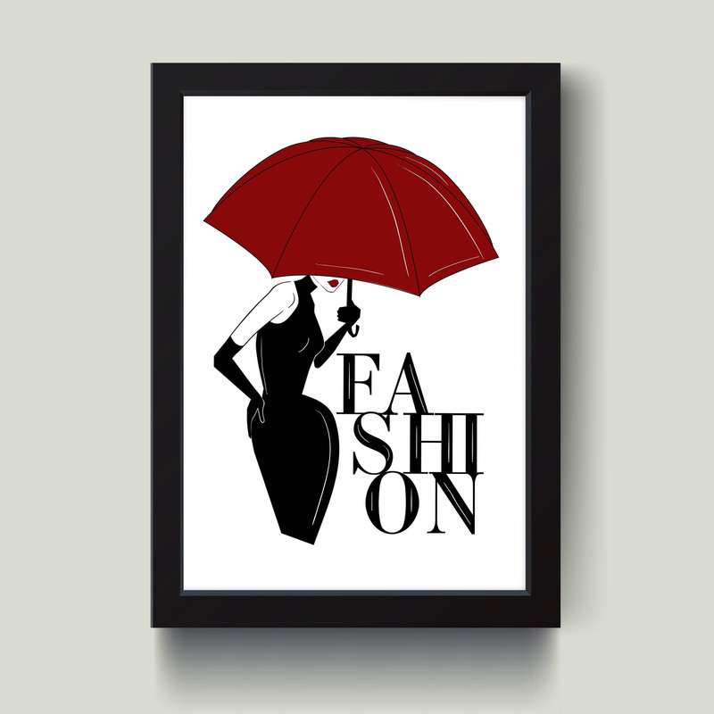 تابلو مدل مینیمال Fashion کدA2906-b
