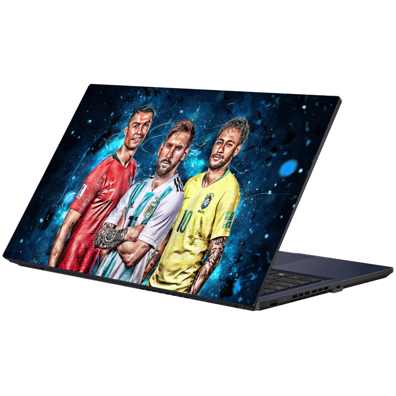 استیکر لپتاپ طرح فوتبال 4K کد 2125