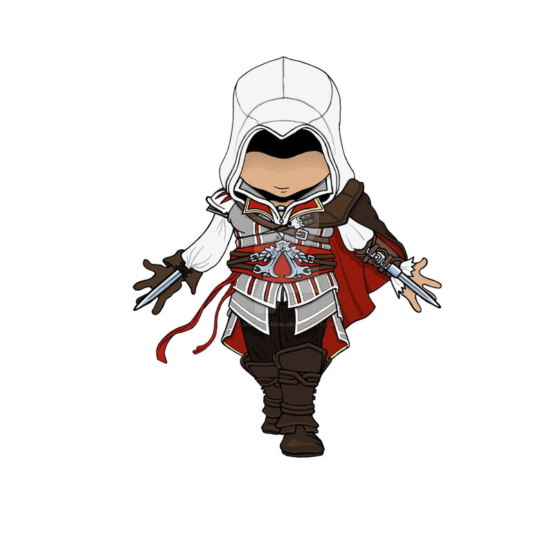 استیکر لپ تاپ و موبایل مدل بازی طرح اساسین کرید Assassin's Creed کد 3310