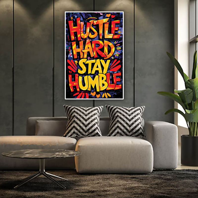 پوستر رومادون مدل PVC طرح انگیزشی کد 03