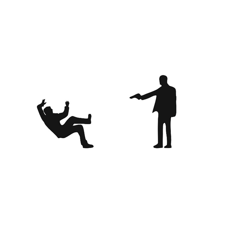 استیکر کلید و پریز مدل gun مجموعه 2 عددی