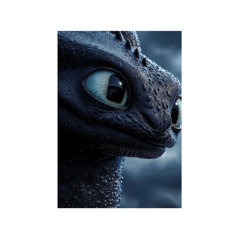 پوستر طرح فیلم اژدها سواران مدل DreamWorks Dragons 11077