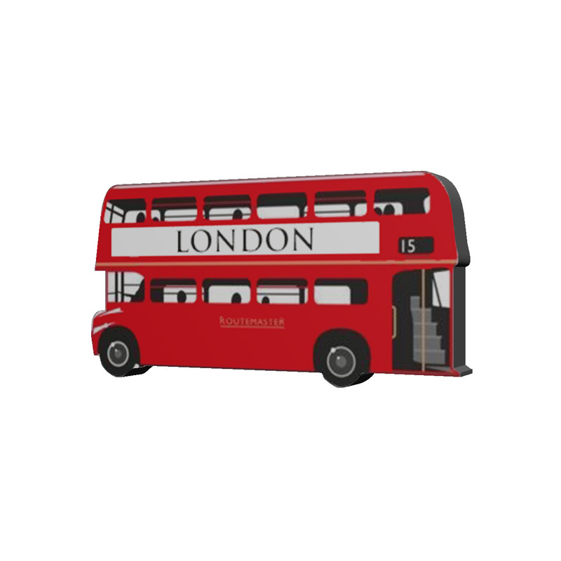 استیکر طرح London Bus کد 306
