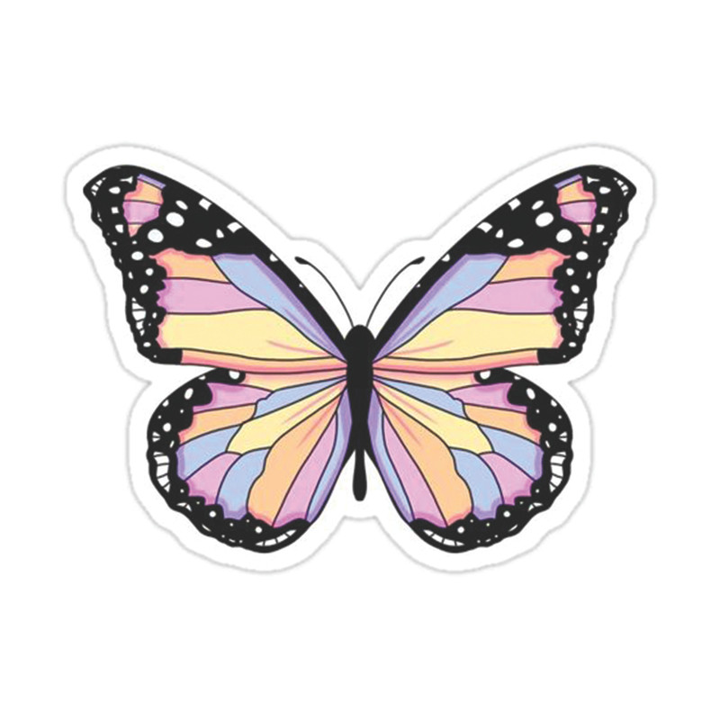 استیکر مدل پروانه کد 2576