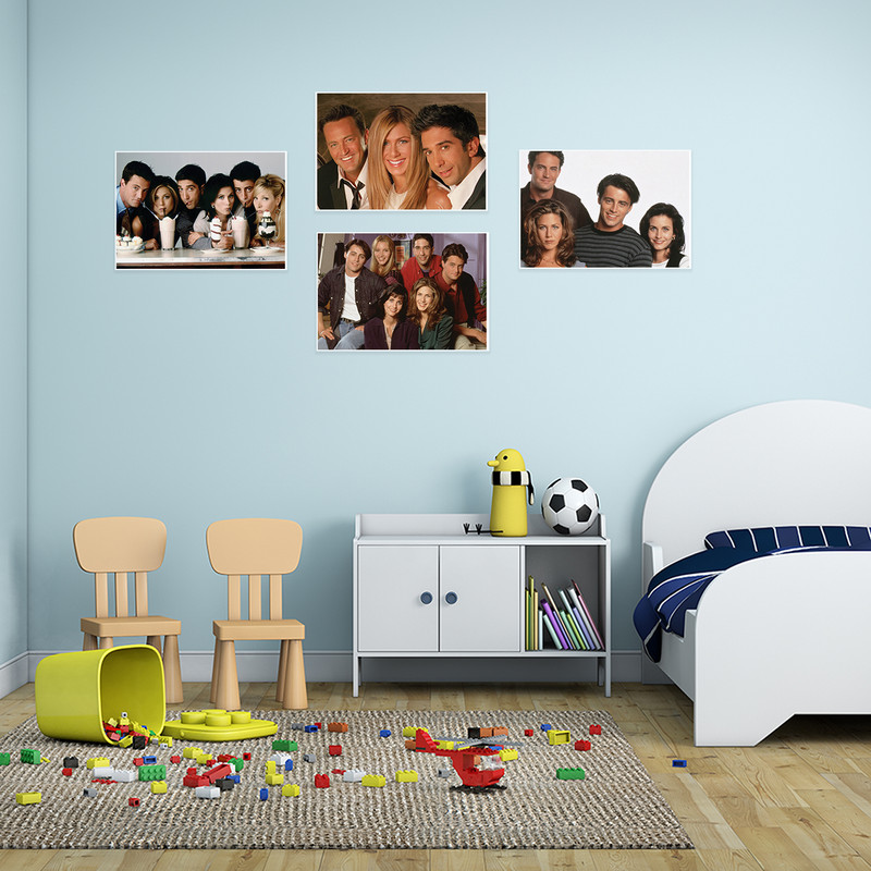پوستر طرح فرندز کد A-2145-Friends مجموعه 4 عددی