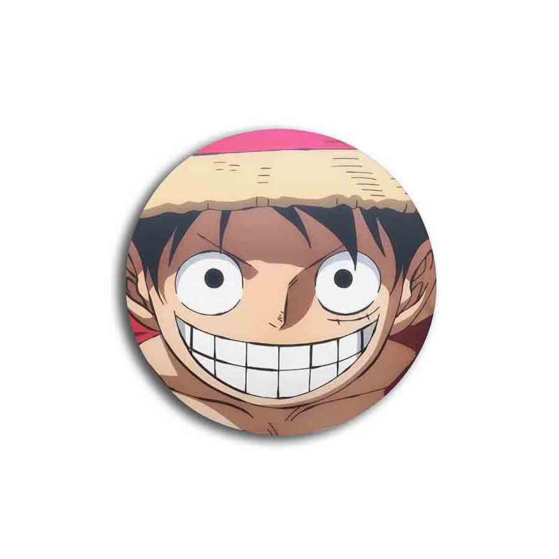 زیر لیوانی مدل انیمه وان پیس لوفی کد One Piece 090