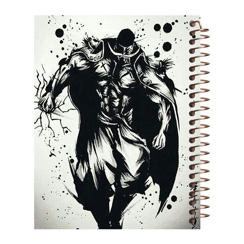 دفتر مشق 100 برگ مدل انیمه One Piece طرح ریشسفید کد H134