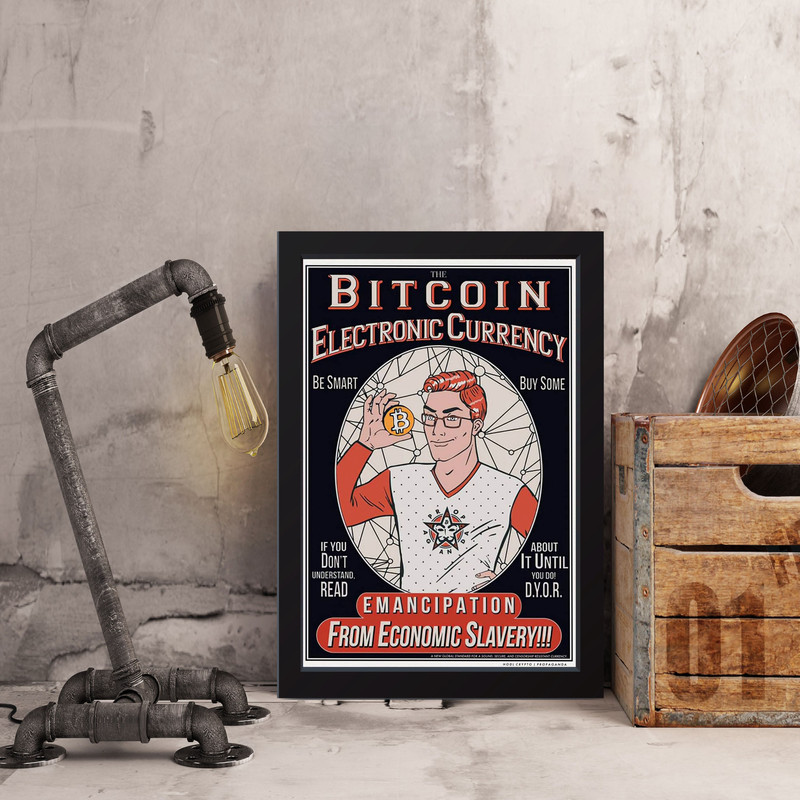 تابلو مدل Bitcoin بیت کوین کد m2428-b