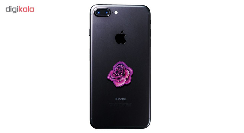 برچسب چوبی موبایل مدل Flower02