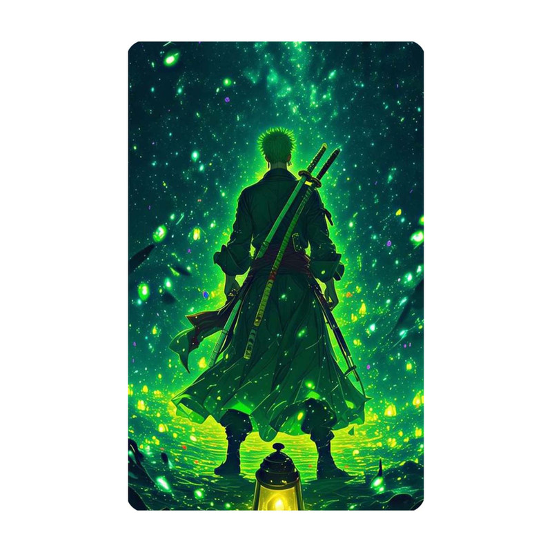 استیکر کارت مدل انیمه طرح وان پیس رورونوا زورو one piece Roronoa Zoro کد 4865