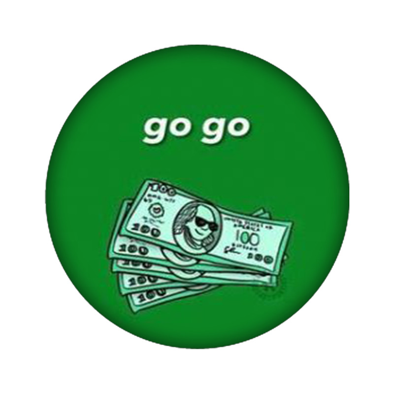 استیکر تزئینی موبایل مدل پول کد 2217