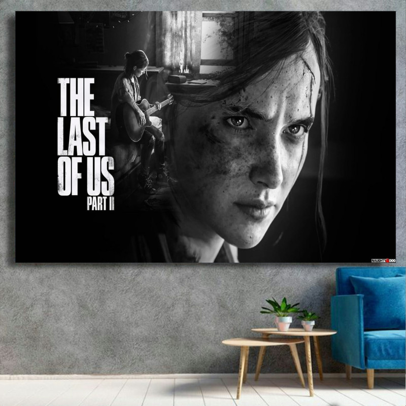 پوستر دیواری طرح گیم مدل LAST OF US کد FP1068