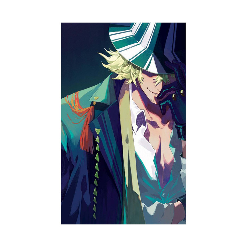 استیکر لپ تاپ و موبایل مدل انیمه طرح Bleach Kisuke Urahara کد 2886