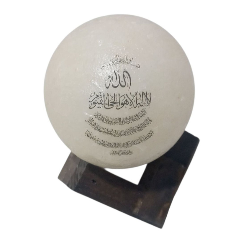 سنگنمک دکوری مدل گوی و پایه کد A1