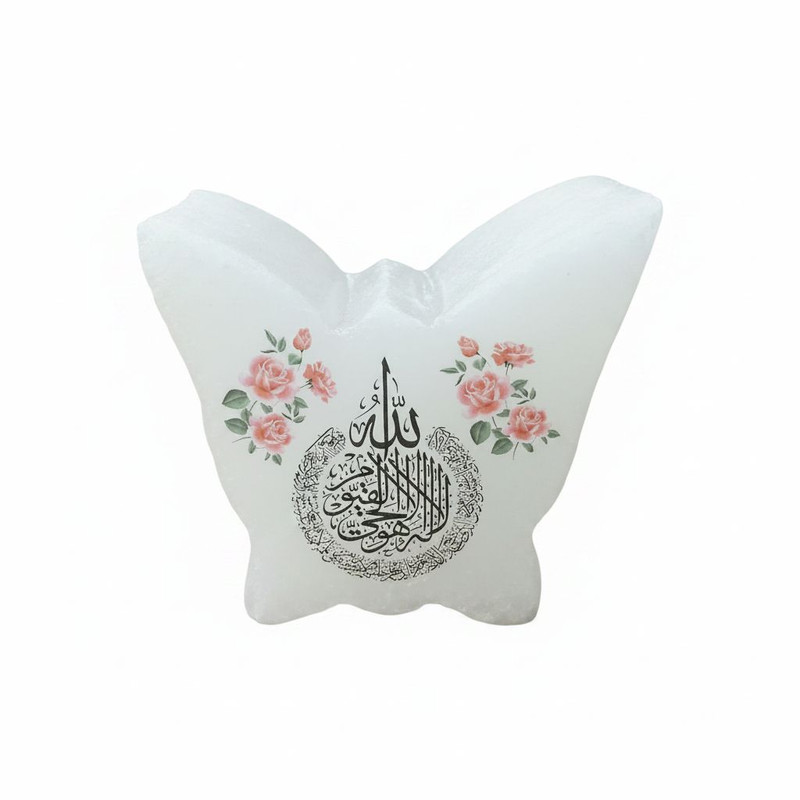 سنگ نمک دکوری مدل پروانه کد 09