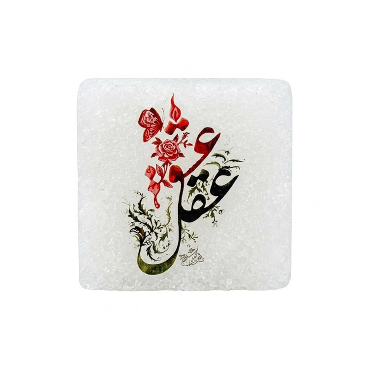 سنگ نمک دکوری مدل مربعی کد ۶۰۸