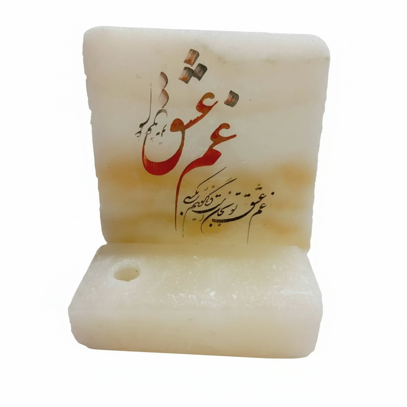 سنگ نمک دکوری مدل جاخودکاری کد 08