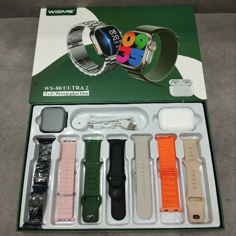ساعت هوشمند ویسمی مدل WS-80 ULTRA 2