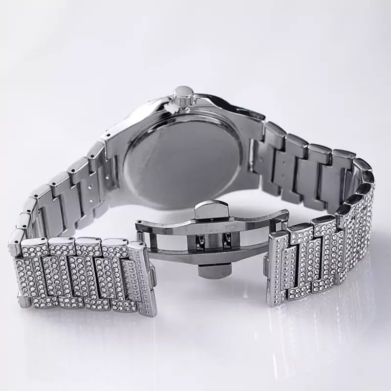 ساعت مچی عقربه ای زنانه مدل فول نگین T1515
